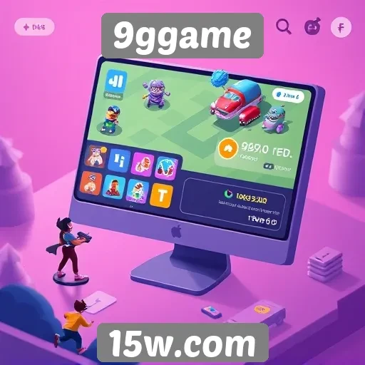 Evolução do design da interface do 9ggame